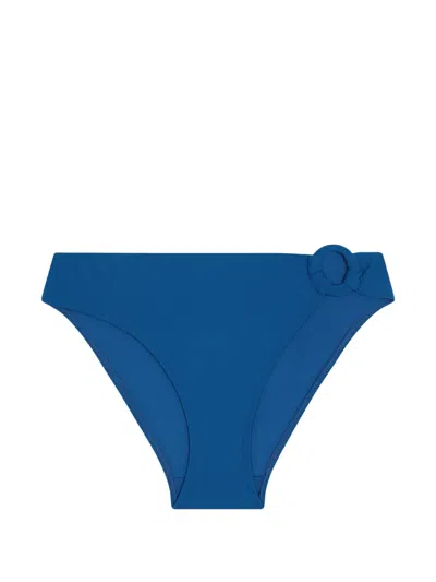 Aubade Summer Essence Ring-detail Bikini Bottoms In Blue