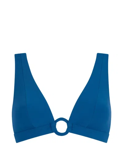 Aubade Summer Essence Triangle Bikini Top In Blue