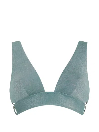 Aubade Summer Glow Triangle Bikini Top In Blue