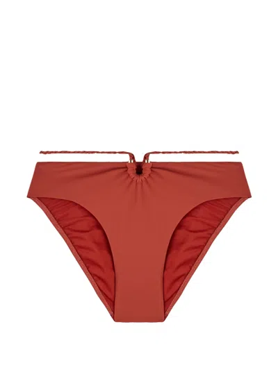 Aubade Summer Journey Braided Bikini Briefs In Orange