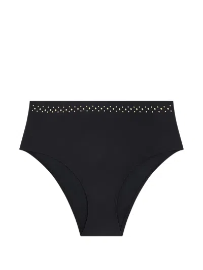 Aubade Summer Stars Bikini Bottoms In Black