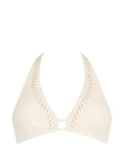 Aubade Summer Stars Studded Bikini Top In Neutral