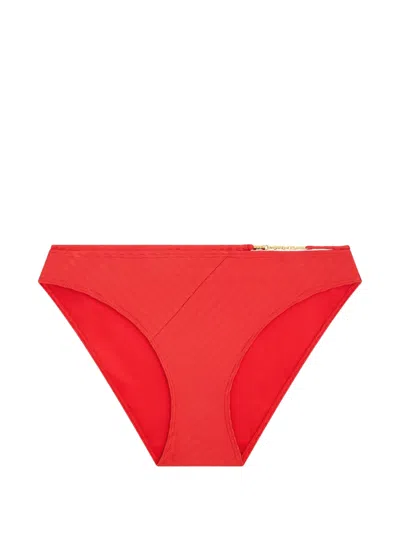 Aubade Sun Pop Bikini Bottoms In Red