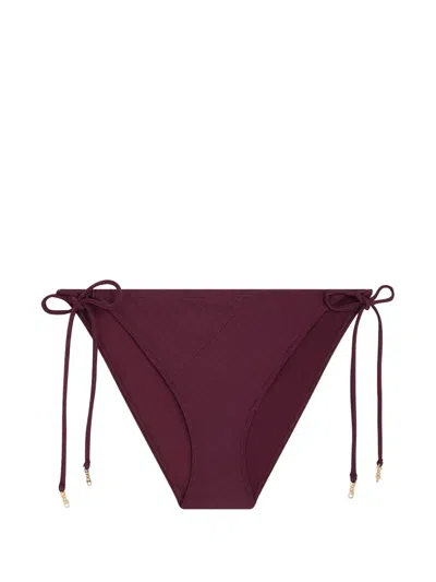 Aubade Sun Pop Ribbed Bikini Bottoms In Purple