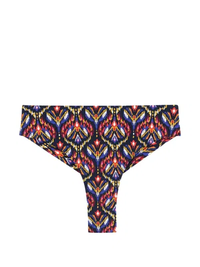 Aubade Sunkissed Allure Ikat-print Bikini Briefs In Multi