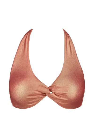 Aubade Sunlight Glow Triangle Bikini Top In Brown