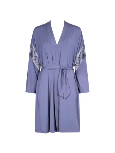 Aubade Sweet Obsession Kimono In Purple