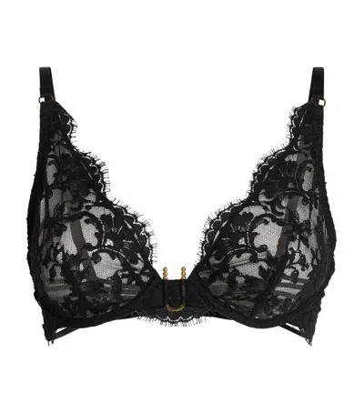Aubade Under Your Spell Triangle Bra In Black