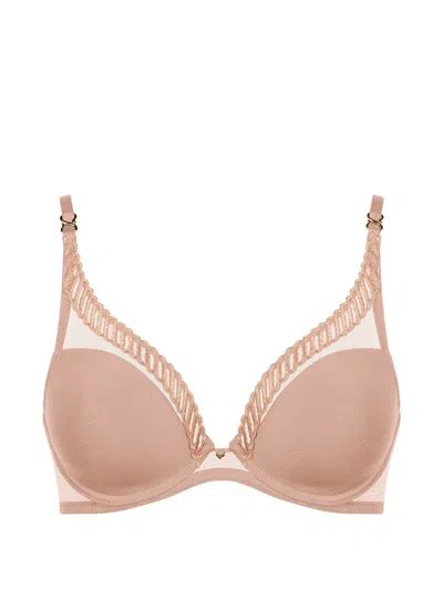 Aubade Underwired Triangle Bra In Neutral