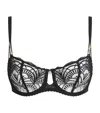 Aubade Vibes Half-cup Bra In Black