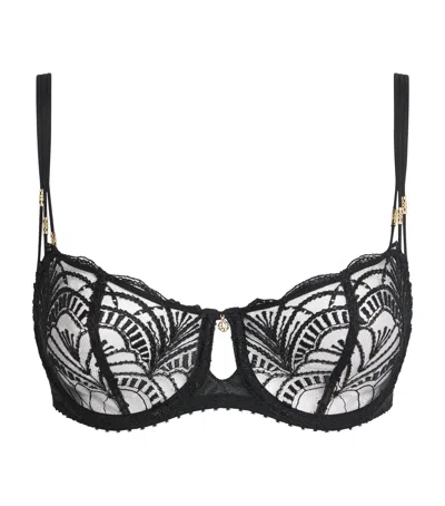 Aubade Vibes Half-cup Bra In Black