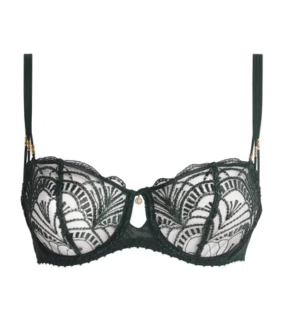 Aubade Vibes Half-cup Bra In Black