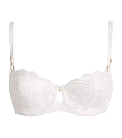 Aubade Vibes Half-cup Bra In White