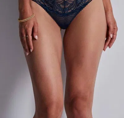 Aubade Vibes Tanga Brief In Cyan In Blue