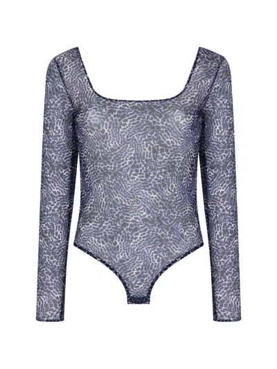 Aubade Vibrant Emotion Leopard-print Bodysuit In Multi