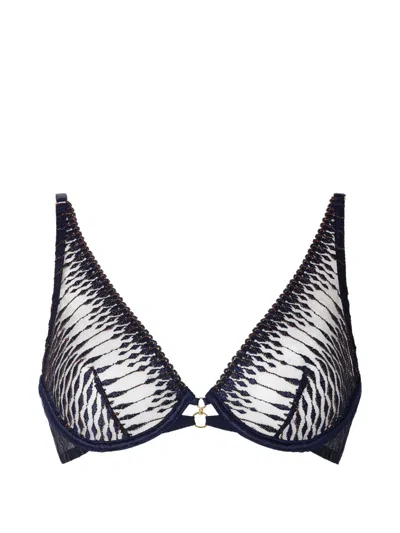 Aubade Voodoo Kiss Bra In Blue
