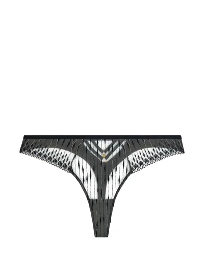 Aubade Voodoo Kiss Thong In Black