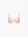 Aubade Womens Nude D Ete Rosessence Lace-trim Stretch-woven Bra