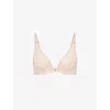 Aubade Womens Nude D Ete Rosessence Underwired Stretch-lace Bra