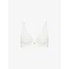 Aubade Womens Opale Rosessence Underwired Stretch-lace Bra In Opale