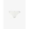 Aubade Womens Opale Kiss Of Love Mid-rise Lace Briefs In Opale