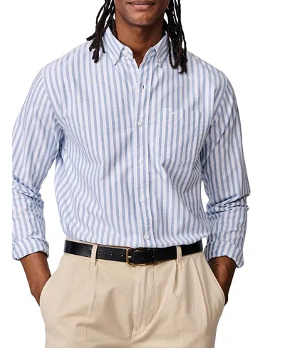 Aubin Aldridge Oxford Button Down Shirt In Blue