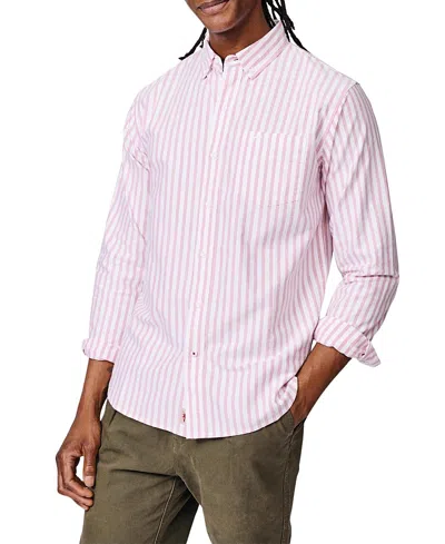 Aubin Aldridge Oxford Button Down Shirt In Pink