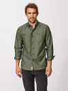 Aubin Aldridge Oxford Button Down Shirt In Green