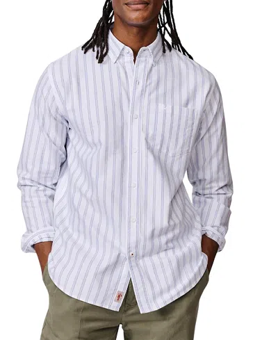 Aubin Aldridge Oxford Button Down Shirt In Neutral