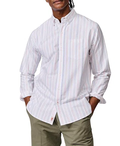 Aubin Aldridge Oxford Button Down Shirt In Multi