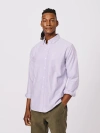 Aubin Aldridge Oxford Button Down Shirt In Purple