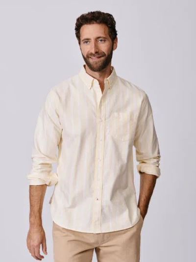 Aubin Aldridge Oxford Button Down Shirt In Neutral