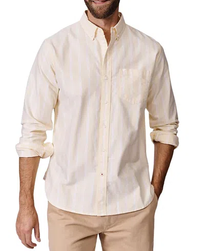 Aubin Aldridge Oxford Button Down Shirt In Neutral