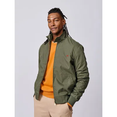 Aubin Authorpe Harrington Bomber Jacket In Green