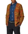 Aubin Blake Wool Cardigan In Multi