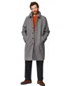 Aubin Dawes Wool Blend Overcoat In Multi