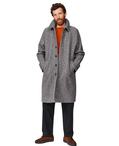 Aubin Dawes Wool Blend Overcoat In Multi