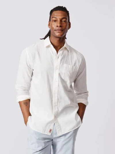 Aubin Grainsby Linen Cotton Relaxed Shirt In Neutral
