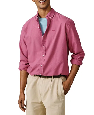Aubin Horkstow Lightweight Oxford Shirt In Pink