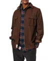 Aubin Lysaghts Wool Overshirt In Multi