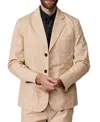 Aubin Mareham Patch Pocket Blazer In Neutral