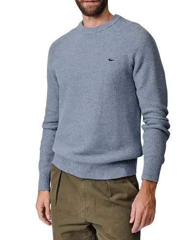 Aubin Norton Textured Crew Neck Jumper In Multi