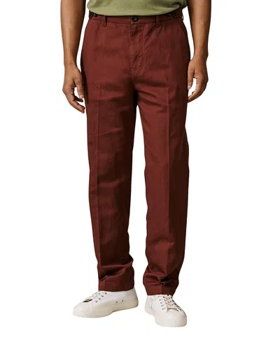 Aubin Pasmore Slim Leg Suit Trouser In Brown