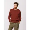Aubin Ray Fisherman Rib Crew Neck Sweater