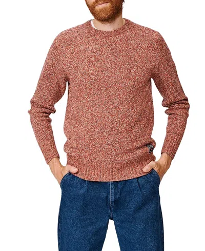 Aubin Riply Twist Crew Neck Sweater In Animal Print