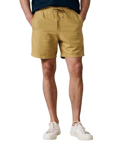 Aubin Whithorn Drawstring Short In Neutral