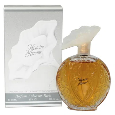 Aubusson Histoire D'amour By Perfums  Edt Spray 3.3 oz In Amber / Orange / Rose