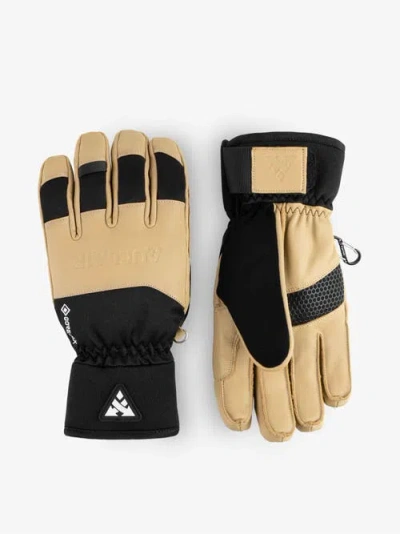 Auclair Icecrusher Gtx Warm Gloves In Beige/black