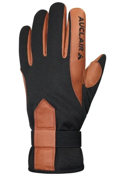 Auclair Lillehammer Women Gloves In Black/cognac