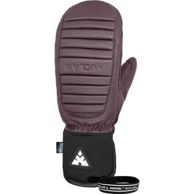 Auclair Outseam Women Mitts In Burgundy
